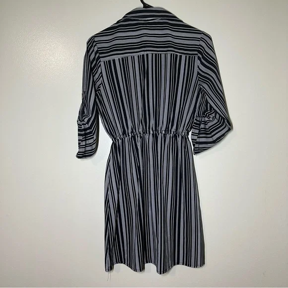 New Glory‎ Striped Dress Size Small Black and White - Picture 2 of 4